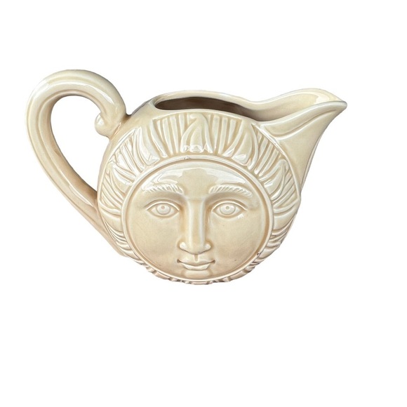 VTG Shafford Celestial Rise and Shine Sun Cream and Sugar Set Yellow Taiwan GUC - Picture 9 of 16